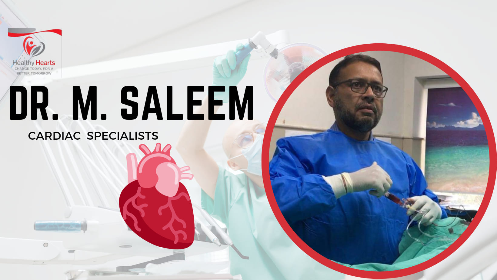 Assistant Professor of Cardiology, Dr. Muhammad Saleem, at Sahiwal Medical College